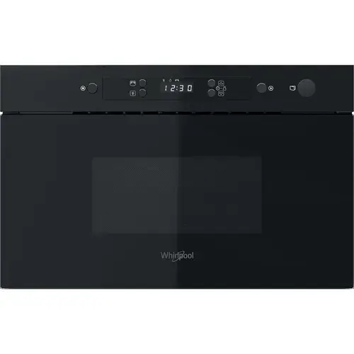 Cuptor cu microunde incorporabil Whirlpool MBNA900B, 22 l, 750 W, Timer, Display LCD (Negru)