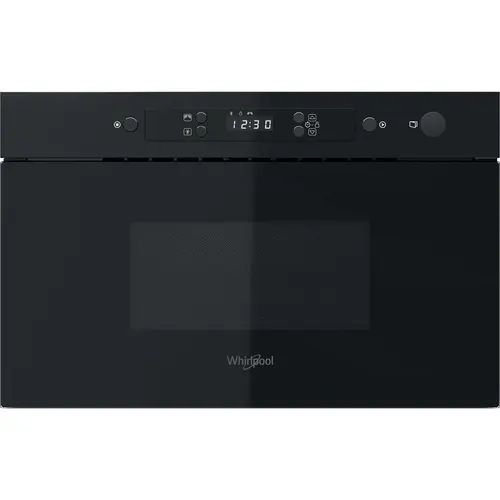Cuptor cu microunde incorporabil Whirlpool MBNA900B, 22 l, 750 W, Timer, Display LCD (Negru)