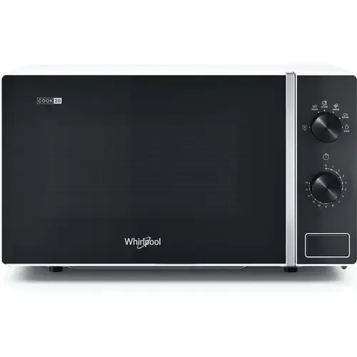 Cuptor cu microunde Whirlpool MWP101W, 20 l, 700 W, 6 trepte putere, Timer, Mod ECO (Alb)