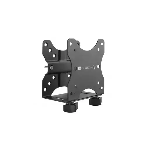 Suport unitate PC Techly ICA-CS64, latime ajustabila 17-70 mm, greutate maxima 5 kg (Negru)