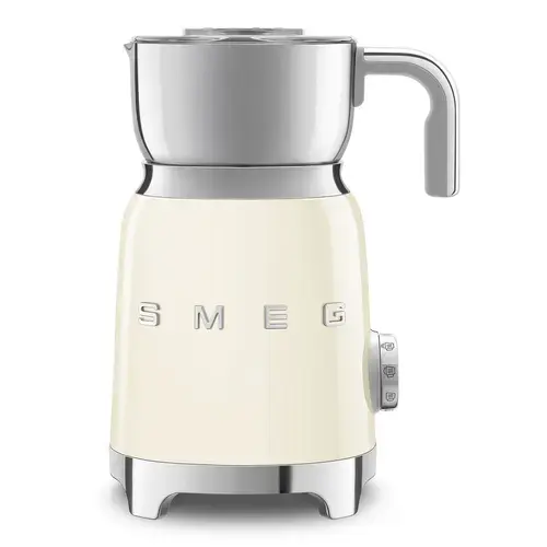 Aparat spumare lapte Smeg MFF11CREU, 500 W, 6 functii (Crem)