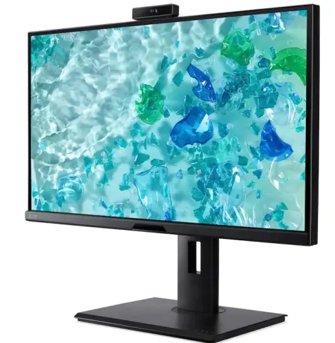 Monitor IPS LED Acer 27inch B278UGb, QHD (2560 x 1440), HDMI, DisplayPort, Boxe, Pivot, 120 Hz, 4 ms (Negru)