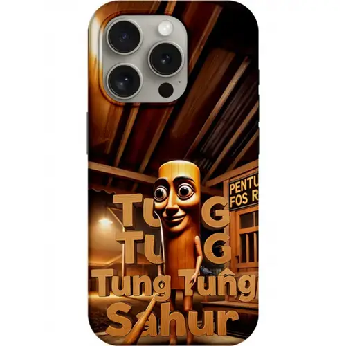 Husa pentru Samsung Galaxy A14 A145 / A14 5G A146, Perfect Case, Italian Brainrot Tung Sahur, Multicolor