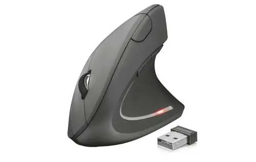 Mouse Trust Verto, Wireless, USB, 1600 DPI (Negru)