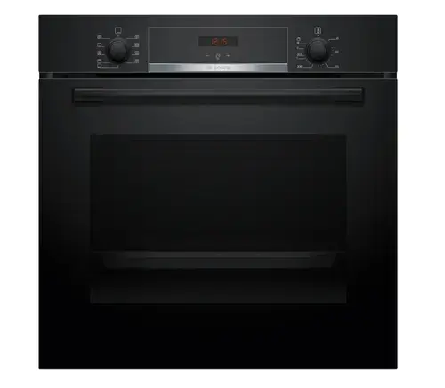 Cuptor incorporabil Bosch Seria 4 HBA514BB3, 71 l, Clasa A+, Grill, Lumina interioara, 60cm (Negru)