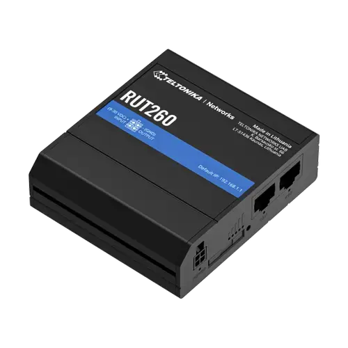 Router industrial Teltonika RUT260, 4G/LTE Cat 6
