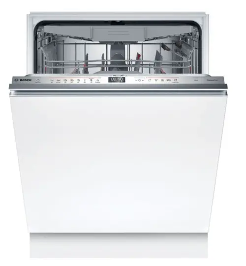Masina de spalat vase incorporabila Bosch SMD6ECX12E, 14 seturi, 8 programe, HomeConnect (Alb)