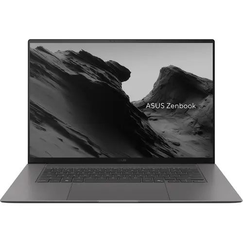 Laptop ASUS Zenbook S 16 UM5606GA (Procesor AMD Ryzen™ Al 9 465 (24M Cache, up to 5.0 GHz) 16inch 3K OLED 120Hz, 32GB LPDDR5X, 1TB SSD, AMD Radeon 880M Graphics, Win 11 Pro, Gri)