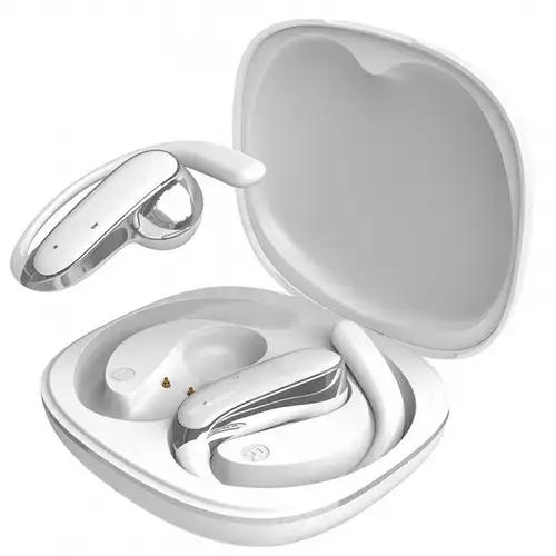 Casti True Wireless Over-Ear Dudao U17Z, Handsfree, Bluetooth, Autonomie 6 ore (Alb)