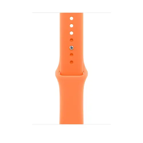 Curea Smartwatch Apple MHYL4ZM/A pentru Watch 46mm, Sport Band - M/L (Portocaliu)