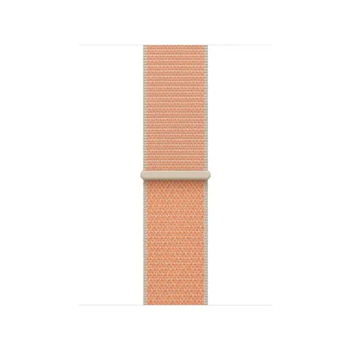 Curea Smartwath Apple MHYR4ZM/A pentru Watch 42mm, Sport Loop (Portocaliu deschis)