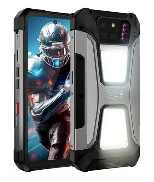 Telefon Mobil Unihertz 8849 Shark 3, Procesor Mediatek Dimensity 8300, AMOLED Touchscreen 6.73inch, 16GB RAM, 512GB Flash, Camera Tripla 50+64+50MP, Wi-Fi, 5G, Dual Sim, Android (Negru)