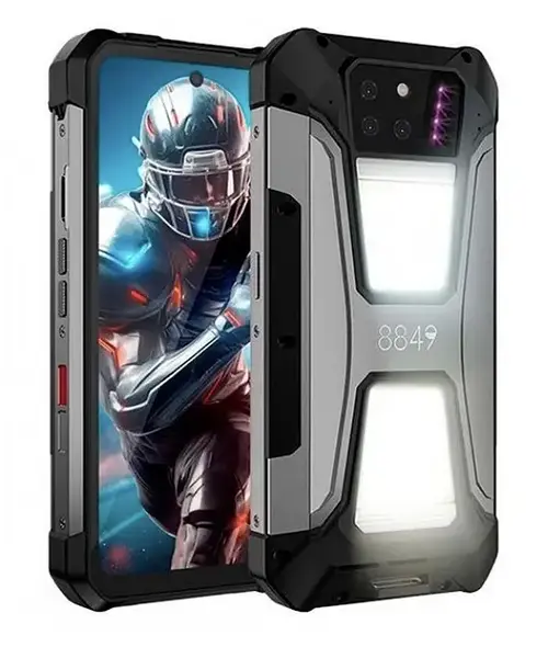 Telefon Mobil Unihertz 8849 Shark 3, Procesor Mediatek Dimensity 8300, AMOLED Touchscreen 6.73inch, 16GB RAM, 512GB Flash, Camera Tripla 50+64+50MP, Wi-Fi, 5G, Dual Sim, Android (Negru)