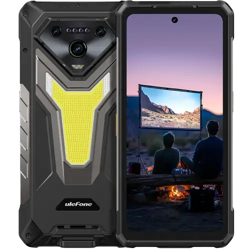 Telefon Mobil Ulefone Armor 34 Pro Plus, Procesor Mediatek Dimensity 7400X Octa-Core, Ecran IPS LCD 6.95inch, 16GB RAM, 512GB Flash, Camera Tripla 50+64+50MP, Wi-Fi, 5G, Dual Sim, Android (Negru)
