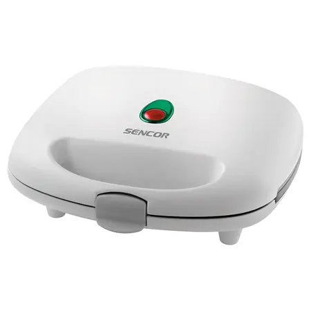Sandwich maker SENCOR SSM3100, 700W, Control automat al temperaturii (Alb)