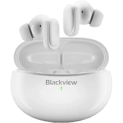 Casti True Wireless in-ear Blackview AirBuds 30, AI Real-time Translator, Bluetooth 5.4, IPX7 (Alb)