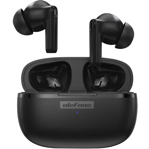 Casti True Wireless Ulefone Buds, Bluetooth 5.1, Microfon, IPX4 (Negru)