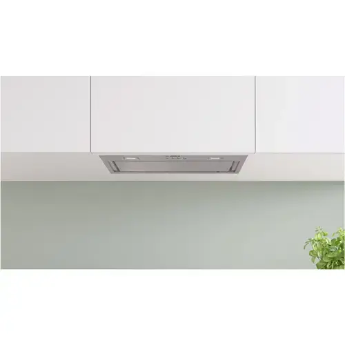 Hota incorporabila Bosch DLN56AC50, Putere de absorbtie 645 mc/h, Iluminare LED, Clasa B, 52 cm (Inox)