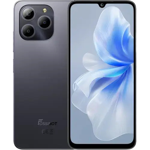 Telefon Mobil FOSSiBOT S2, Procesor MediaTek Helio G85, Ecran IPS touchscreen 6.72inch, 8GB RAM, 256GB Flash, Camera 50 MP, Wi-Fi, 4G, Dual Sim, Android (Gri)