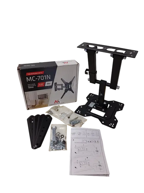 Suport Perete Maclean MC-701N, 23inch - 55inch, 30 Kg (Negru)