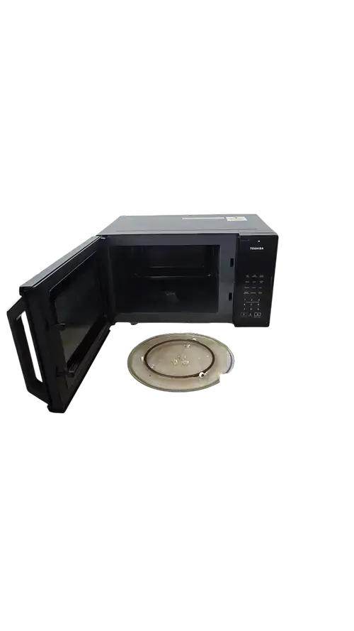 Cuptor cu microunde digital Toshiba, 23 L, 8 programe, 11 trepte putere, membrana Touch, 750-800 W (Negru)