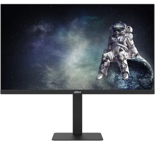 Monitor Gaming IPS LED Dahua 24.5inch DHI-LM25-E241A, Full HD (1920 x 1080), HDMI, DisplayPort, Pivot, 320 Hz, 1 ms (Negru)