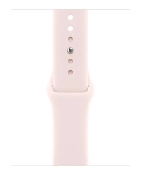 Curea Smartwatch Apple MHY24ZM/A pentru Watch 40mm, Sport Band, S/M (Roz)
