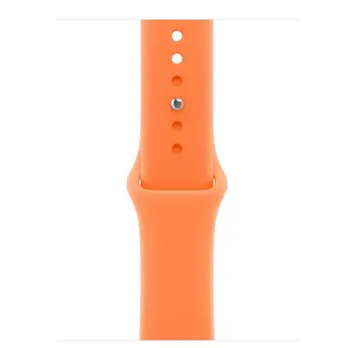 Curea Smartwatch Apple MHY74ZM/A pentru Watch 40mm, Sport Band, Sport Band, M/L (Portocaliu)