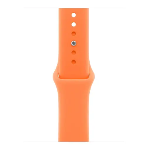 Curea Smartwatch Apple MHY74ZM/A pentru Watch 40mm, Sport Band, Sport Band, M/L (Portocaliu)