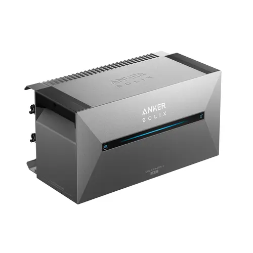 Centrala fotovoltaica Anker SOLIX Solarbank 2 E1600 AC, sistem Plug&Play DIY, 1600Wh, 1200W, IP65 (Gri)