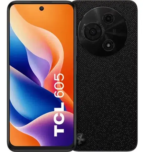 Telefon Mobil TCL 605, Procesor Mediatek Helio G81 Octa-Core, IPS LCD Capacitive Touchscreen 6.7inch, 8GB RAM, 256GB Flash, Camera 50 MP, Wi-Fi, 4G, Dual Sim, Android (Negru)