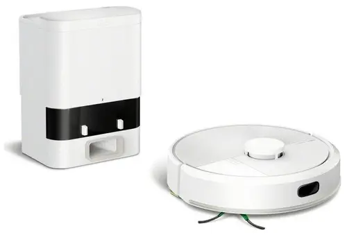 Aspirator robot iRobot Roomba 105 Combo+, 7000Pa, Autonomie 120 minute, Rezervor apa 0.2 l, Recipient praf 0.24 l, Wi-Fi, Compatibil Amazon Alexa si Google Home, Navigare cu LiDAR ClearView (Alb)
