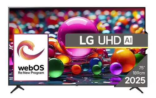 Televizor LED LG 190 cm (75inch) 75UA75006LA, Ultra HD 4K, Smart TV, WIFI, CI+
