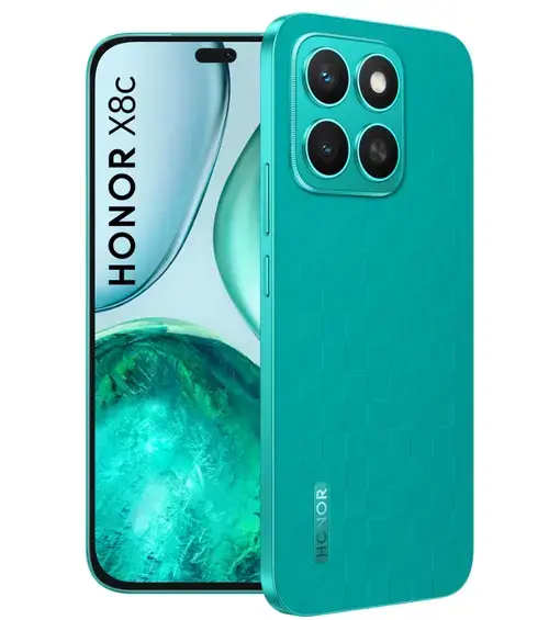 Telefon Mobil Honor X8c, Procesor Qualcomm SM6225 Snapdragon 685 Octa Core, AMOLED Capacitive touchscreen 6.7inch, 8GB RAM, 256GB Flash, Camera Duala 108+5MP, Wi-Fi, 4G, Dual Sim, Android (Verde)