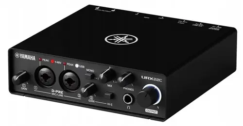 Interfata Audio Yamaha URX22C (Negru)