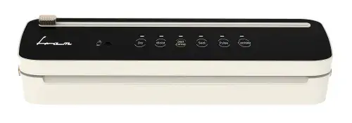 Aparat de vidat FRAM FAV-100CR-BK, 100 W, 5l/minut, 0.6 bar, Latime maxima 30cm (Alb/Negru)