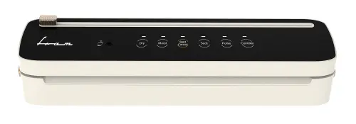 Aparat de vidat FRAM FAV-100CR-BK, 100 W, 5l/minut, 0.6 bar, Latime maxima 30cm (Alb/Negru)
