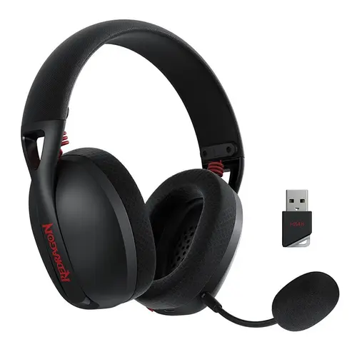 Casti Gaming Redragon IRE Pro, Bluetooth, Sunet Surround 7.1, Microfon detasabil, PC, PS5/4/3, Nintendo Switch  (Negru)