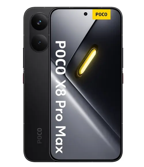 Telefon Mobil Poco X8 Pro Max, Procesor Octa-Core Mediatek Dimensity 9500s, AMOLED touchscreen 6.83inch, 12GB RAM, 512GB Flash, Camera Duala 50+8MP, Wi-Fi, 5G, Dual Sim, Android (Negru)