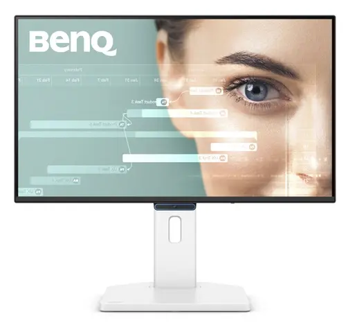 Monitor IPS LED BenQ 23.8inch GW2490TC, Full HD (1920 x 1080), HDMI, DisplayPort, Boxe, Pivot, 144 Hz, 5 ms (Alb)