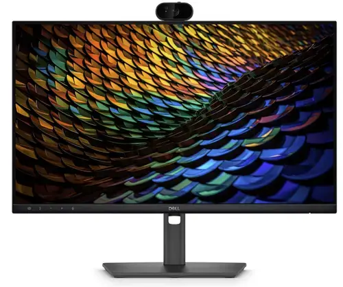 Monitor IPS LED Dell 23.8inch P2426HEB, Full HD (1920 x 1080), HDMI, DisplayPort, Boxe, Pivot, Camera Web, 120 Hz, 5 ms (Negru)