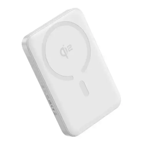 Acumulator extern Baseus EnerFill FM12 Qi2 Magnetic 10.000 mAh, Wireless, 22.5W (Alb)