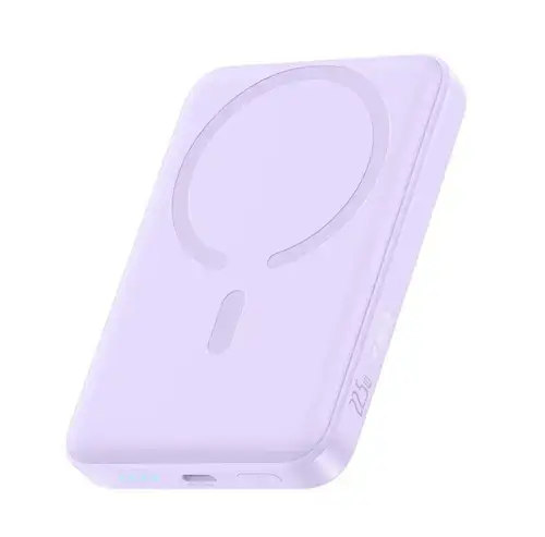 Acumulator extern Baseus EnerFill FM11 Ultra-Mini Magnetic 10.000 mAh, 22.5W (Violet)