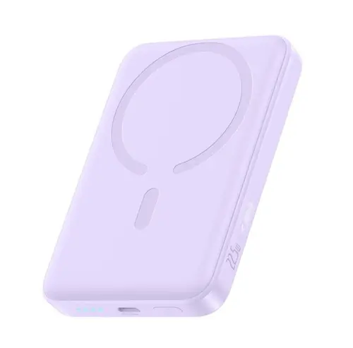 Acumulator extern Baseus EnerFill FM11 Ultra-Mini Magnetic 10.000 mAh, 22.5W (Violet)
