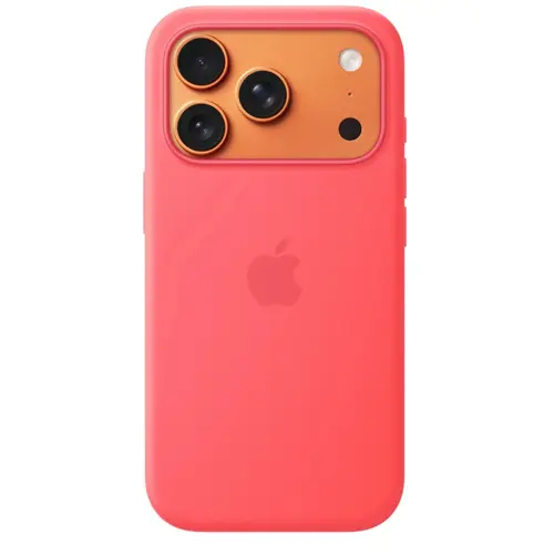 Husa Protectie Spate Apple MHW04ZM/A pentru iPhone 17 Pro, Silicon Case, MagSafe (Roz)