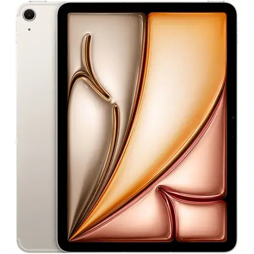 Tableta Apple iPad Air 11 M4 Cellular, Procesor Apple M4 Octa-Core, Ecran Liquid Retina IPS 11inch, 12GB RAM, 256GB Flash, Camera 12MP, Wi-Fi, Bluetooth, GPS, 5G, iPadOS (Auriu)
