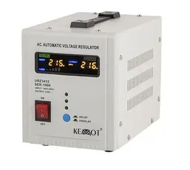 Stabilizator tensiune automat Kemot URZ3412, Precizie 5%, 1000VA (Alb)