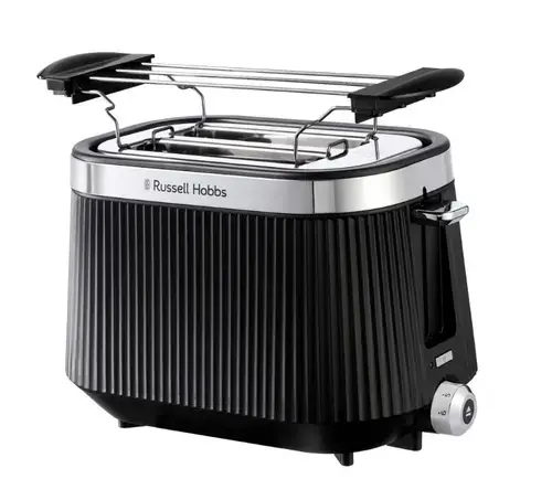 Prajitor de paine Russell Hobbs Bronte 26760-56, 2 felii, 6 trepte putere, 980 W (Negru)