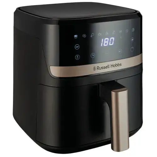 Friteuza cu aer cald Russell Hobbs Satisfry™ 27610-56, 4.3l, 1300 W, 9 programe, Temperatura ajustabila 40-200 C (Negru)