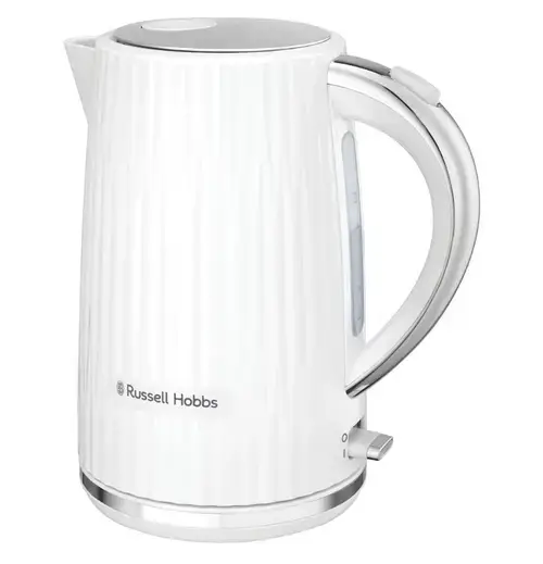 Fierbator de apa Russell Hobbs Eden 27360-70, 2400 W, 1.7 l, Filtru anticalcar (Alb)